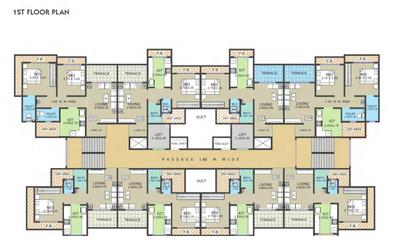 Project Image of 760.0 - 764.0 Sq.ft 2 BHK Apartment for buy in Sai Srushti