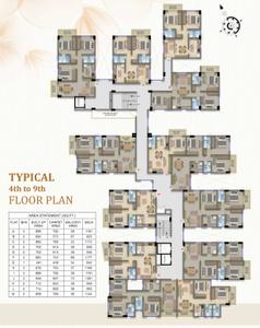 Project Image of 702 Sq.ft 2 BHK Apartment / Flat for sale in 79 Tilla for Rs. 4350000