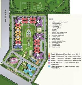 Project Image of 1080.0 - 1560.0 Sq.ft 2 BHK Apartment for buy in Gulshan Vivante