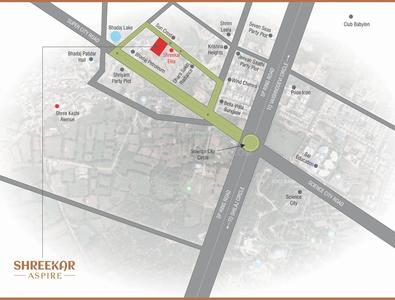 Project Image of 866.17 - 899.97 Sq.ft 3 BHK Apartment for buy in Shreekar Aspire