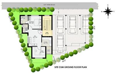 Project Image of 903 Sq.ft 2 BHK Apartment / Flat for sale in Choolaimedu for Rs. 9500000