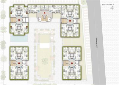 Project Image of 621.62 - 800.3 Sq.ft 2 BHK Apartment for buy in Ratnamani Trident Elanzza