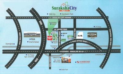 Project Image of 1350.0 - 2250.0 Sq.ft Residential Plot Plot for buy in Vision Suraksha City2