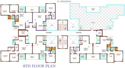 Project Image of 580.0 - 610.0 Sq.ft 2 BHK Apartment for buy in A P Akshay Galaxy Building B And C