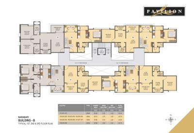 Project Image of 459.62 - 681.57 Sq.ft 1 BHK Apartment for buy in Ceratec Pavilion