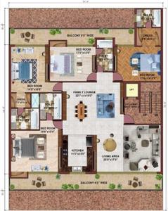 Project Image of 0.0 - 4250.0 Sq.ft 4 BHK Builder Floor for buy in Rich Look Smart Homes