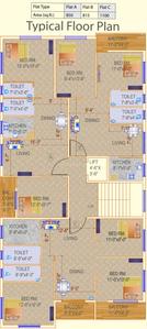 Project Image of 815.0 - 1100.0 Sq.ft 2 BHK Apartment for buy in Ambey Pearl