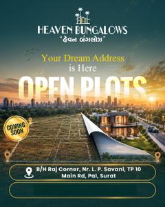 Project Image of 837.0 - 2673.0 Sq.ft Residential Plot Plot for buy in Heaven Bunglows