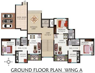 Project Image of 620 Sq.ft 1 BHK Apartment / Flat for sale in Ambernath West for Rs. 2000000