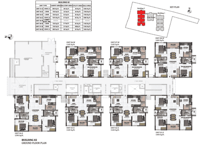 Project Image of 720.0 - 1010.0 Sq.ft 2 BHK Apartment for buy in Aparna Maple