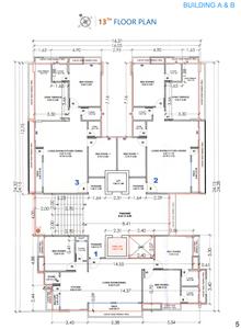 Project Image of 698.79 - 860.04 Sq.ft 3 BHK Apartment for buy in Vaibhav Prince Rivera