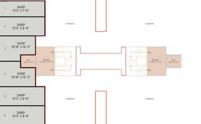 Project Image of 514 Sq.ft 2 BHK Apartment / Flat for sale in Dindoli for Rs. 270000