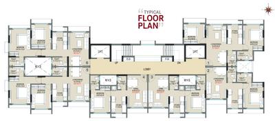Project Image of 381.0 - 602.99 Sq.ft 1 BHK Apartment for buy in Empire Stella