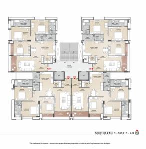 Project Image of 1211.48 - 1252.49 Sq.ft 3 BHK Apartment for buy in Piramyd Serenity