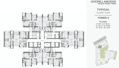 Project Image of 381.15 - 915.0 Sq.ft 1 BHK Apartment for buy in Godrej Ascend Phase 1