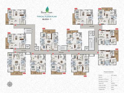 Project Image of 1200 Sq.ft 2 BHK Apartment / Flat for sale in Bowrampet for Rs. 6300000
