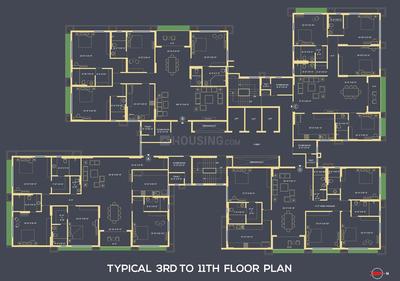 Project Image of 1865.0 - 2416.0 Sq.ft 4 BHK Apartment for buy in Signum Niva