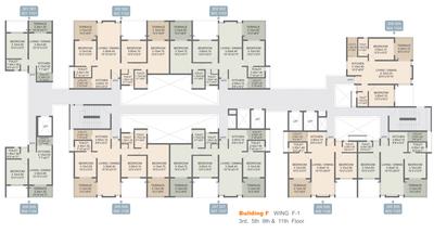 Project Image of 490.0 - 873.0 Sq.ft 2 BHK Apartment for buy in Rohan Abhilasha Building F