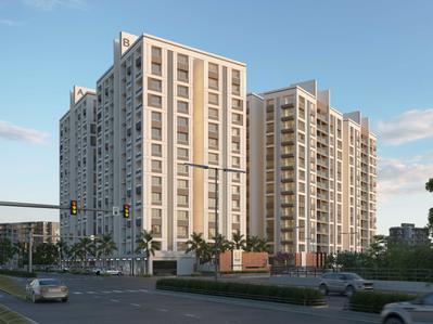 Raj Laxmi Vivaan Residency Elevation 1