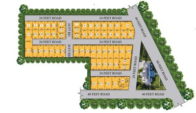 GTK Shobha Imperial Palace Layout Plan 1