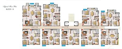 Project Image of 1108.0 - 1592.0 Sq.ft 2 BHK Apartment for buy in CBR Prakruthi