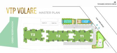 Project Image of 616.0 - 968.0 Sq.ft 2 BHK Apartment for buy in VTP Volare