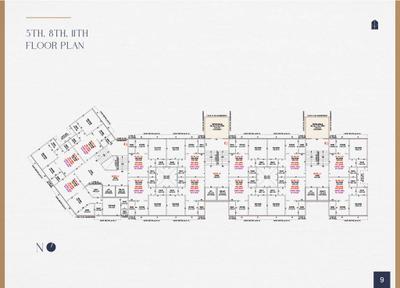 Project Image of 389.01 - 433.46 Sq.ft 1 BHK Apartment for buy in Shreeji Skyline 2
