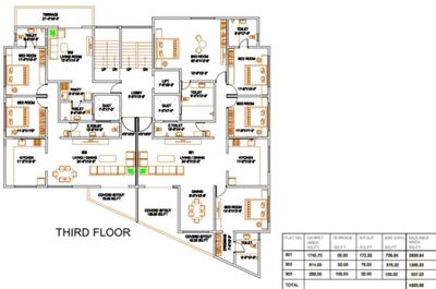 Project Image of 1302.0 - 1909.0 Sq.ft 3 BHK Apartment for buy in Radiant Inspire