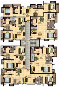Project Image of 841.0 - 1257.0 Sq.ft 2 BHK Apartment for buy in Steps Stone Peru
