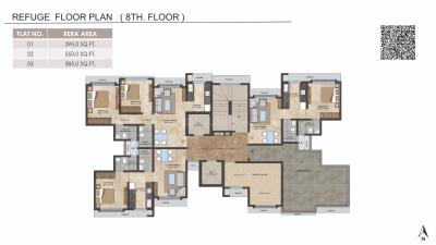Project Image of 385.0 - 395.0 Sq.ft 1 BHK Apartment for buy in New Ashirwad