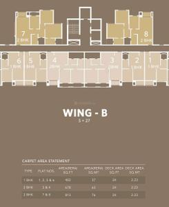 Project Image of 332.0 - 1217.0 Sq.ft 1 BHK Apartment for buy in Hiranandani Queensgate