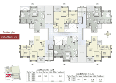 Project Image of 685.88 - 940.23 Sq.ft 2 BHK Apartment for buy in Dharmavat Sunder Sanskruti Phase 4