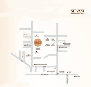 Project Image of 714.72 - 779.09 Sq.ft 3 BHK Apartment for buy in Skyline Shivani Park Appartment