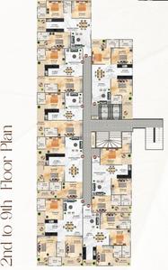 Project Image of 1180.83 - 1789.44 Sq.ft 2 BHK Apartment for buy in Sukham Ecoworld 5th