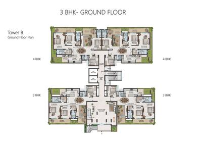 Project Image of 1958.0 - 2795.149 Sq.ft 3 BHK Apartment for buy in MM Indraprasth