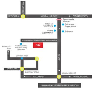 Vision Phoenix Heights Location Plan 1