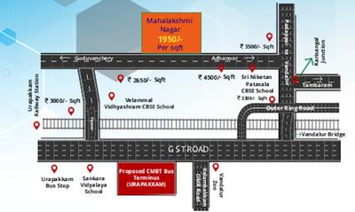 Project Image of 999.97 - 3335.95 Sq.ft Residential Plot Plot for buy in Sky Mahalakshmi Nagar