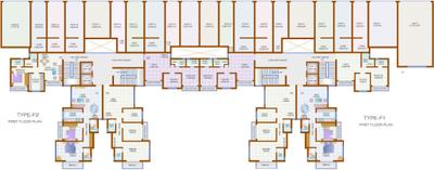 Project Image of 0.0 - 735.0 Sq.ft 2 BHK Apartment for buy in Stalwart Usha Kiran Residency F1 F2