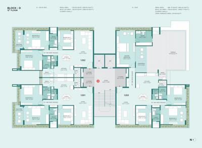 Project Image of 1500 Sq.ft 3 BHK Apartment / Flat for sale in Koteshwar for Rs. 13500000