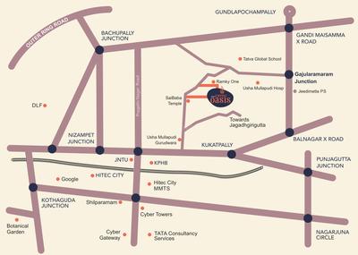 Empire Oasis Location Plan 1