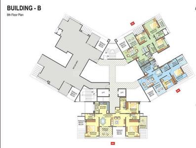 Project Image of 394.0 - 1212.0 Sq.ft 1 BHK Apartment for buy in Mont Vert Belbrook
