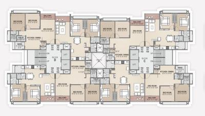 Project Image of 765.0 - 855.0 Sq.ft 2 BHK Apartment for buy in Ananta Elegance