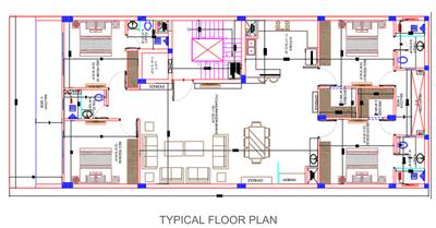 Manglam Dev Homes Manglam Properties Cluster Plan from 1st to 3rd Floor 1