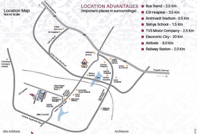 Project Image of 1020.0 - 1258.0 Sq.ft 2 BHK Apartment for buy in SBC Govardhana Nilayam