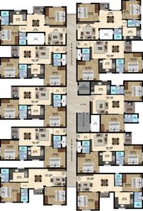 Project Image of 828.0 - 837.0 Sq.ft 2 BHK Apartment for buy in Kgeyes Elite Square