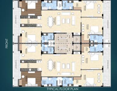 Project Image of 2150.0 - 2400.0 Sq.ft 3 BHK Builder Floor for buy in Elite Prime Luxurious Floors 3BHK & 4BHK Sector 67