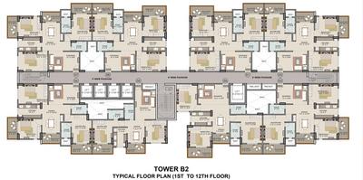 Project Image of 918.0 - 1251.0 Sq.ft 2 BHK Apartment for buy in Nutan Crescent