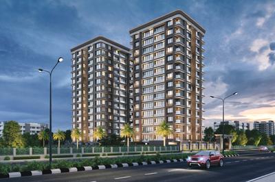 Project Image of 647.56 - 776.51 Sq.ft 2 BHK Apartment for buy in S S Saundarya Sky