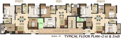Project Image of 943.0 - 1667.0 Sq.ft 2 BHK Apartment for buy in Amaar Vrindavan Enclave