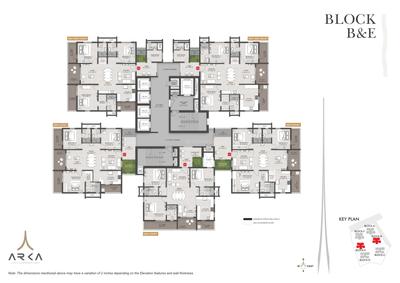 Project Image of 2120.0 - 4410.0 Sq.ft 3 BHK Apartment for buy in Arka
